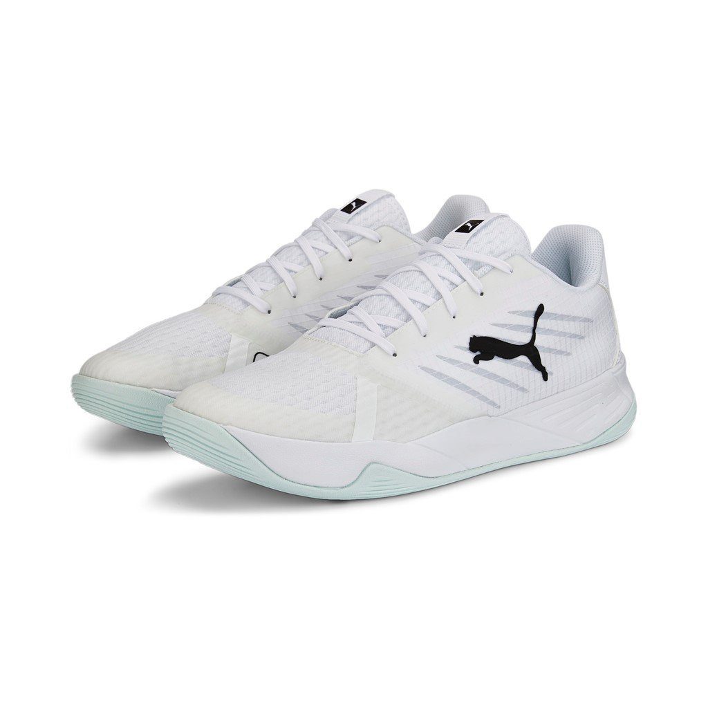 PUMA Hallen-Indoorschuhe Accelerate Pro II weiss Herren Badmintonschuh