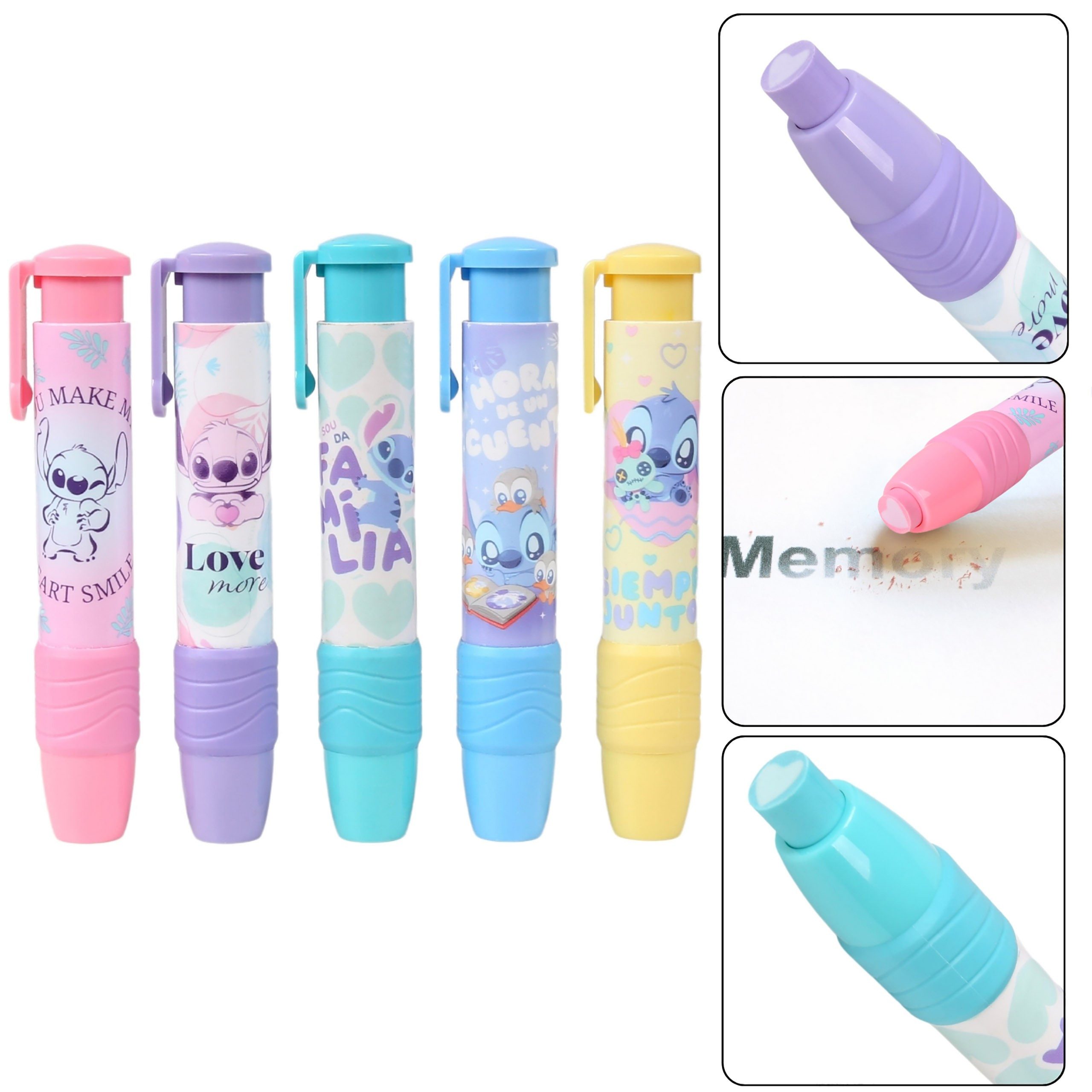 Sarcia.eu Radiergummi DISNEY Stitch Radiergummi, automatische Ластики