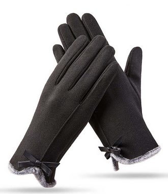 KIKI Abendhandschuhe Winter Thermo Winddichte Touchscreen Handschuhe,Fahren Handschuhe