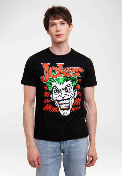 LOGOSHIRT T-Shirt Joker - Batman mit coolem Aufdruck