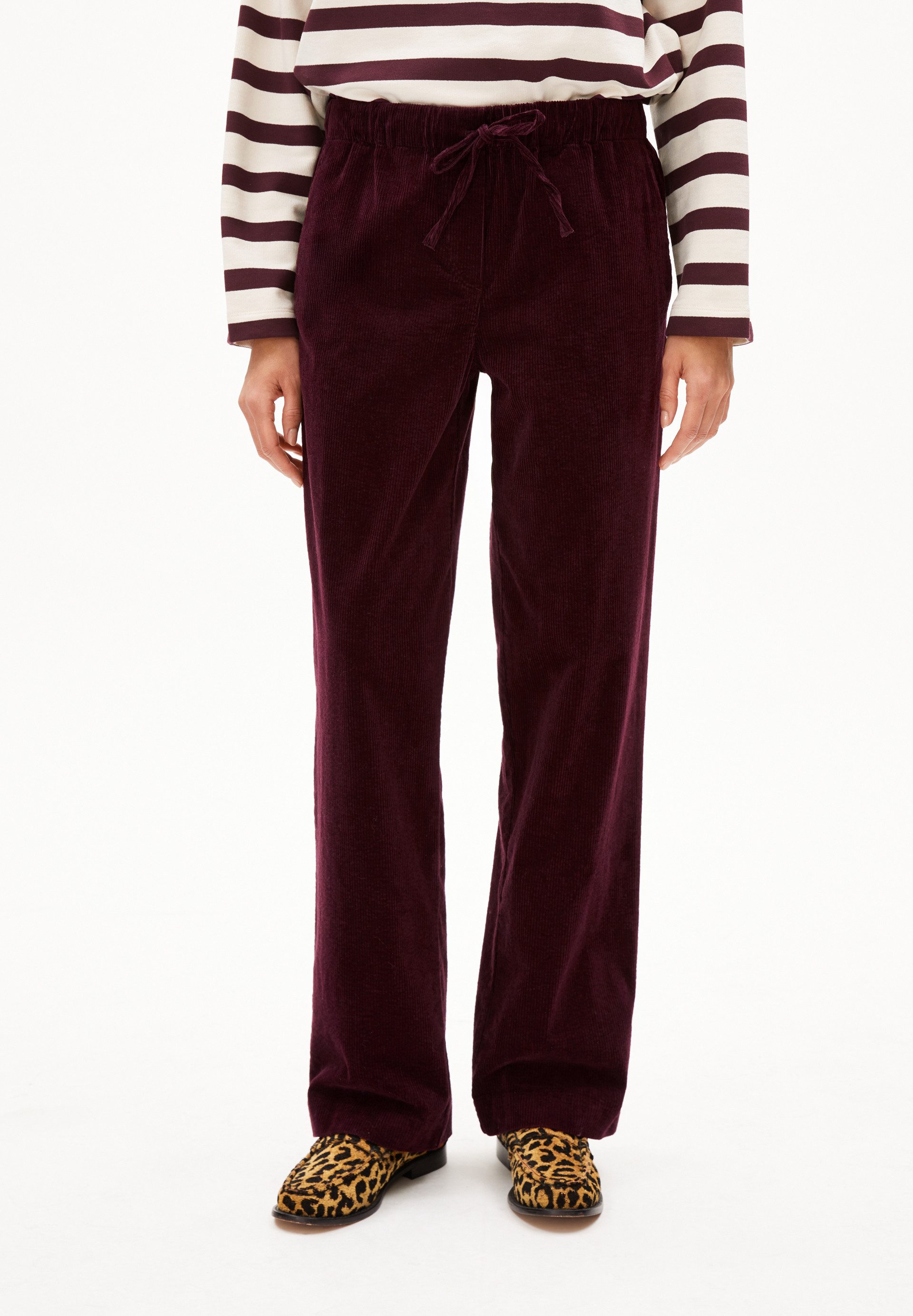 Stoffhose JAIMILAA CORDUROY Webhose aus Bio-Baumwoll Mix