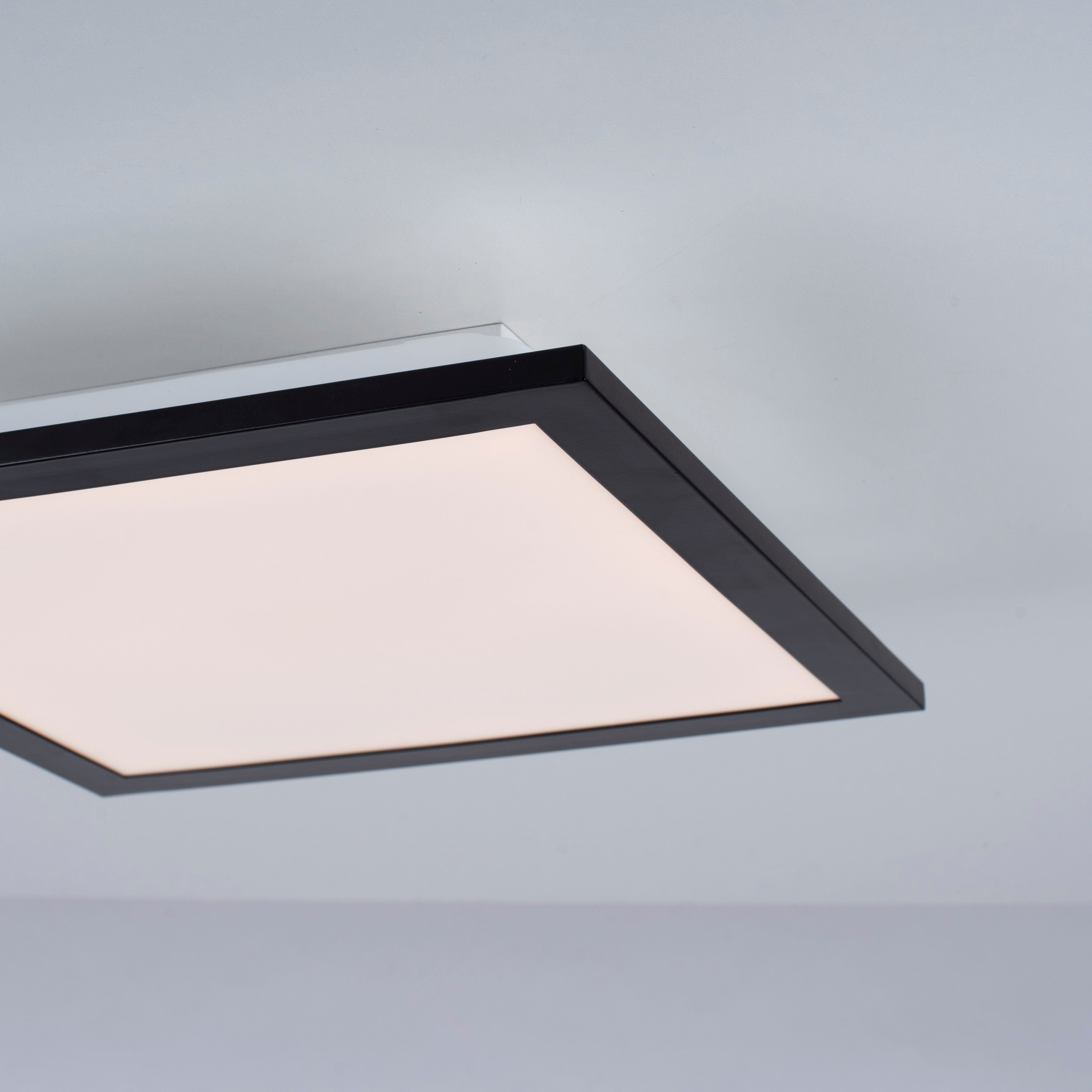 JUST LIGHT Deckenleuchte FLAT, LED fest integriert, Warmweiß, LED