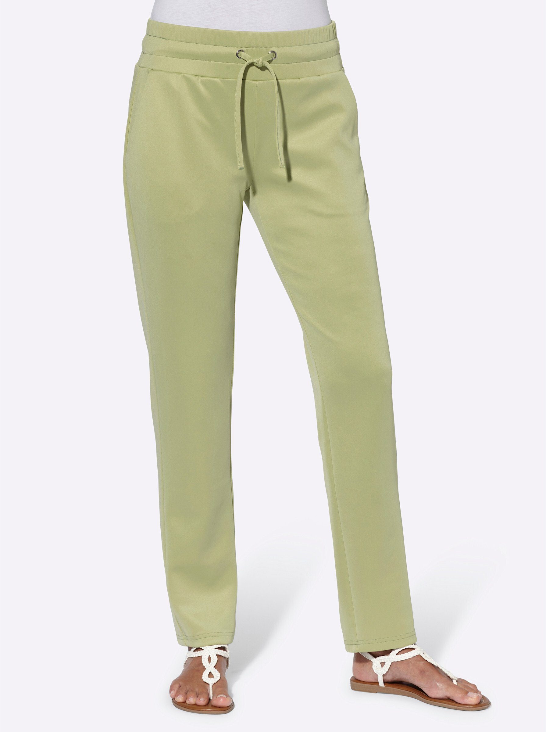 Sieh an! Jerseyhose Schlupfhose . mit Rundum-Dehnbund und Bindeband günstig online kaufen