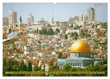 CALVENDO Wandkalender Zwischen Tradition und Moderne: Israel (Premium, hochwertiger DIN A2 Wandkalender 2023, Kunstdruck in Hochglanz)
