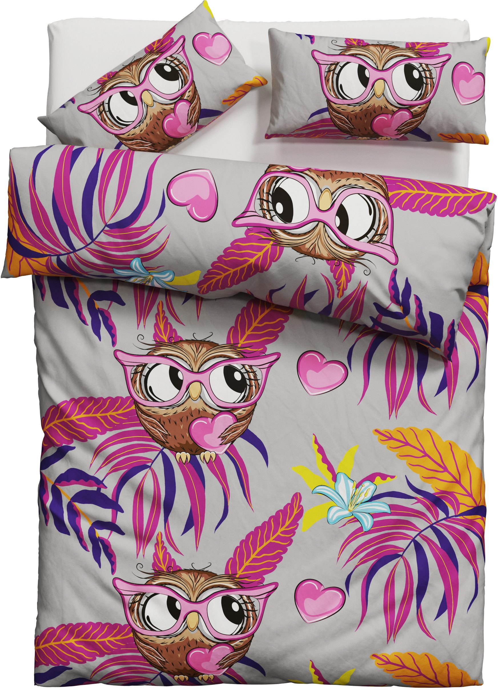 OTTO home Bettwäsche Physalis, Linon, 2 teilig, in Gr. 135x200 oder 155x220 günstig online kaufen