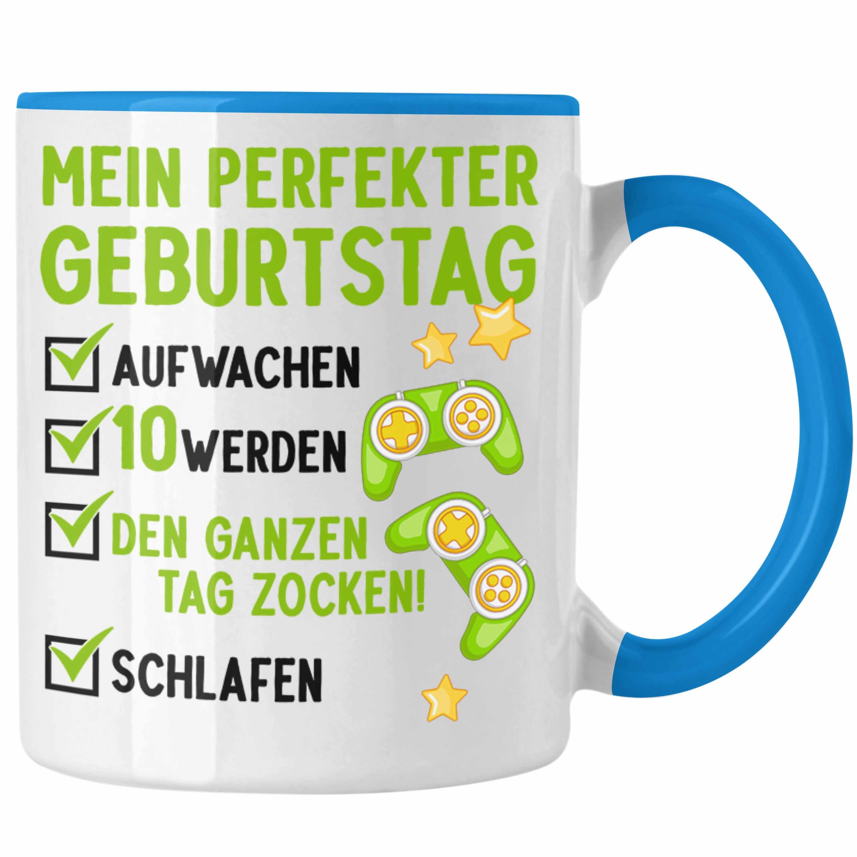 Trendation Tasse Trendation - 10 Geburtstag Junge Jungen Geschenke Tasse 10er Geburtsta