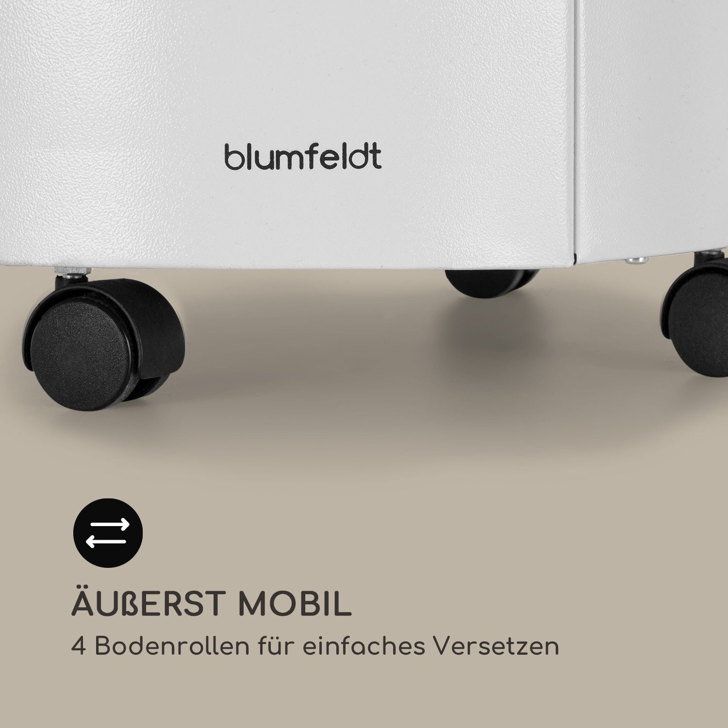 blumfeldt Heizstrahler Bonaparte, 4200 W – Bild 5 von 5