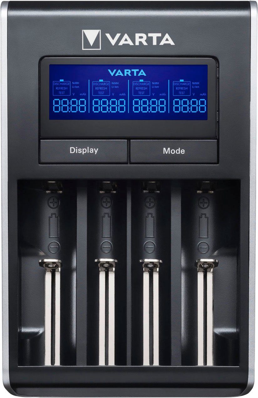 VARTA LCD Dual Tech Batterie-Ladegerät (500 mA)