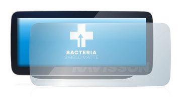 upscreen Schutzfolie für Navisson Multimedia System Mercedes A-Klasse, Displayschutzfolie, Folie Premium matt entspiegelt antibakteriell