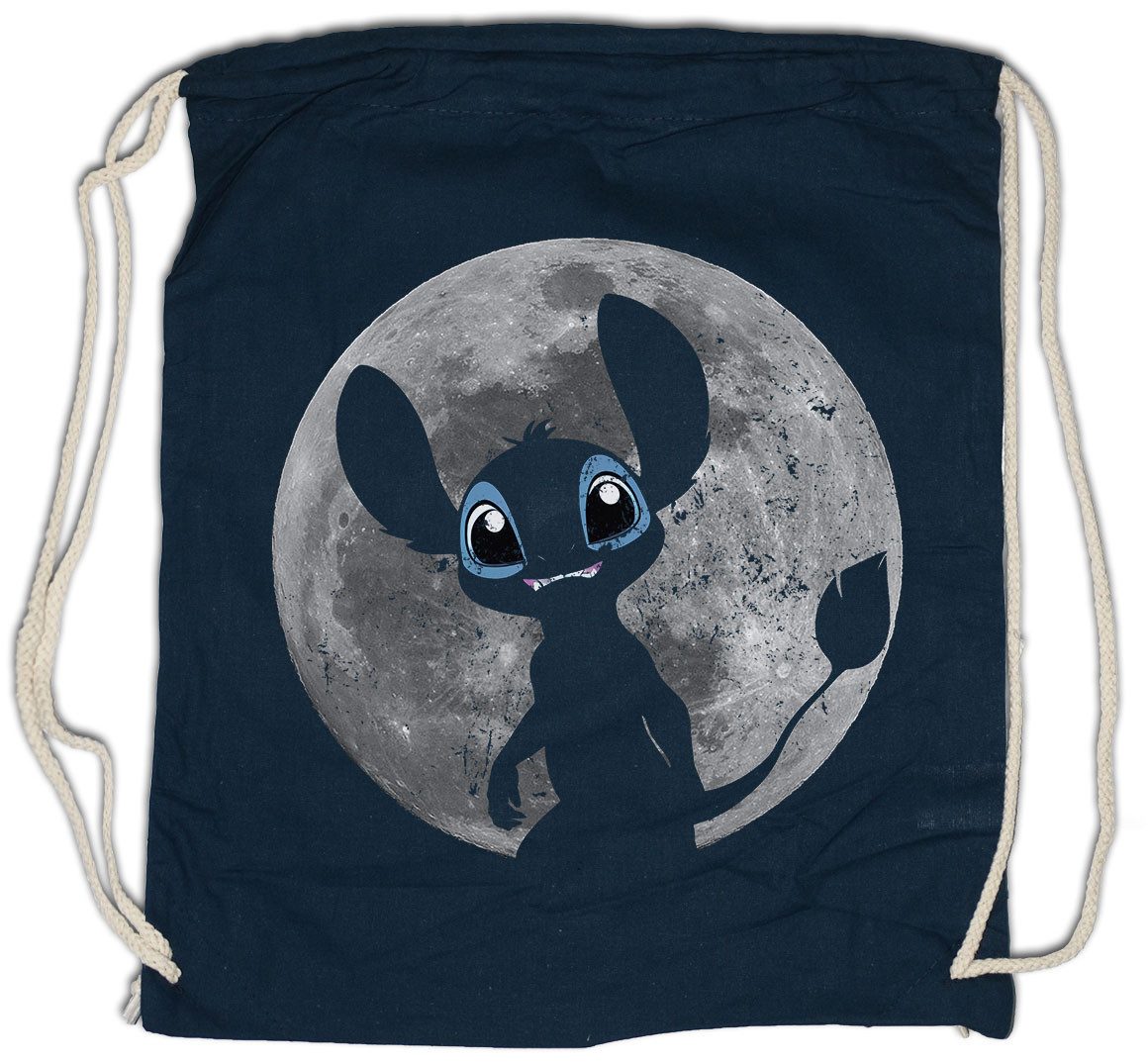 Turnbeutel 626 Moon Turnbeutel Mond Lilo Pelekai Nani Stitch Sci-Fi Kult Jumba