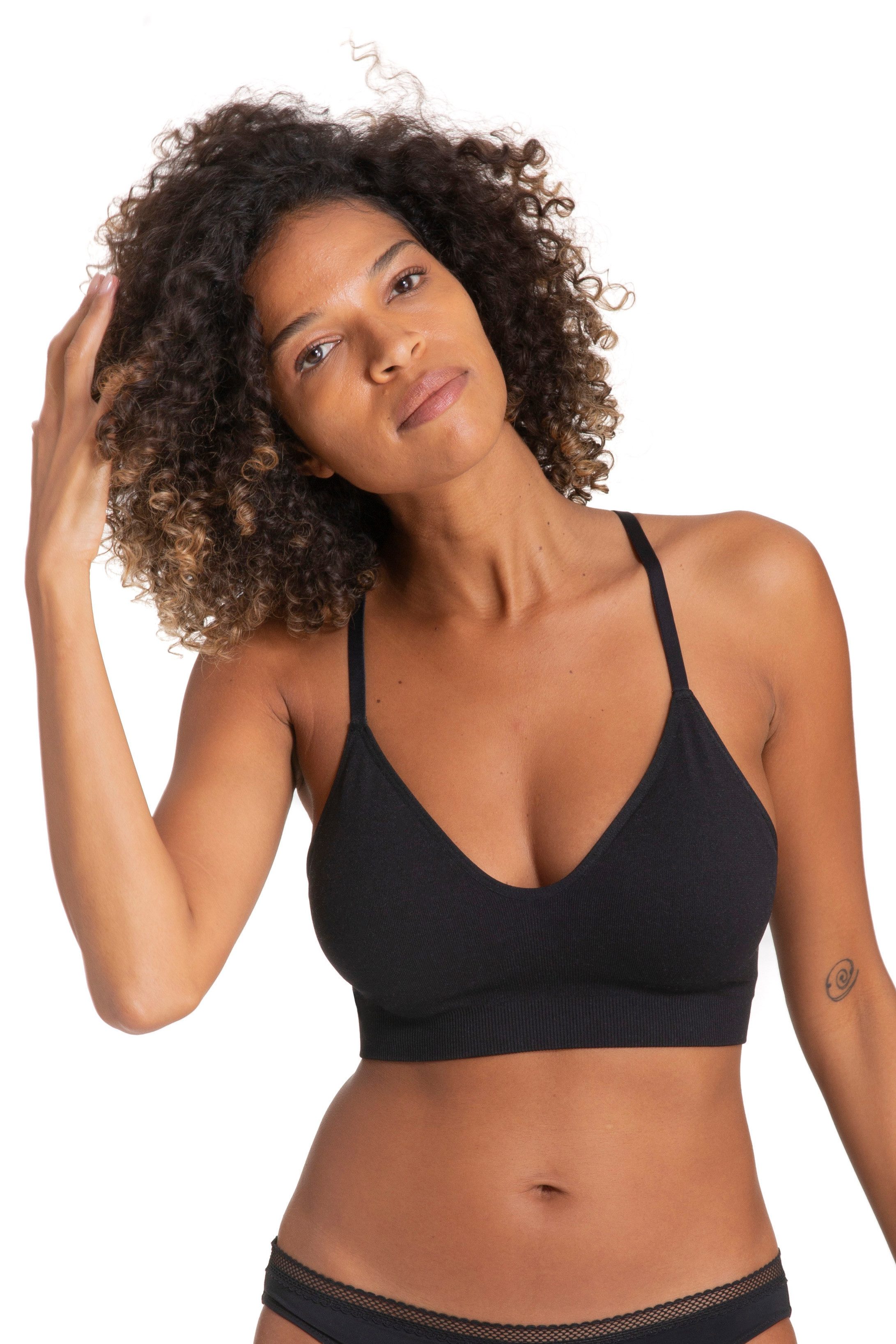 Dorina Bralette-BH REVIVE-2PP verstellbare Träger, bequem, weiche Oberfläche – Bild 4 von 5