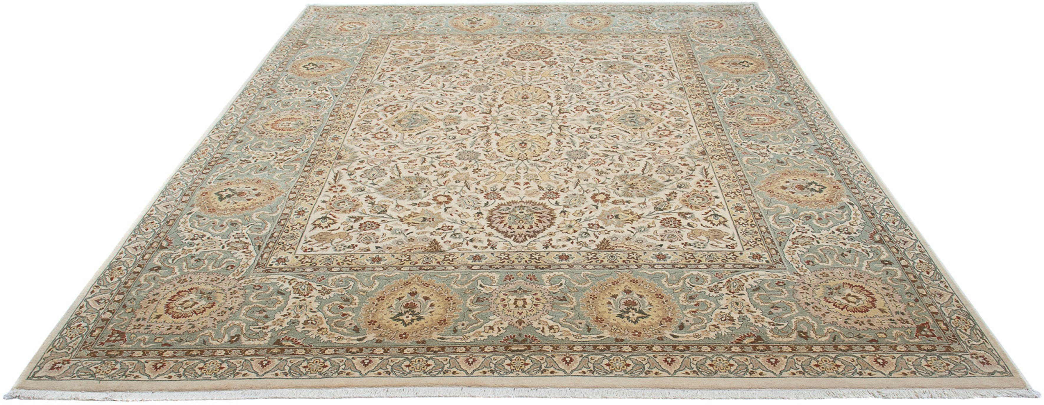 Orientteppich Ziegler - 314 x 246 cm - beige, morgenland, rechteckig, Höhe: 6 mm, Wohnzimmer, Handgeknüpft, Einzelstück mit Zertifikat | Kurzflor-Teppiche