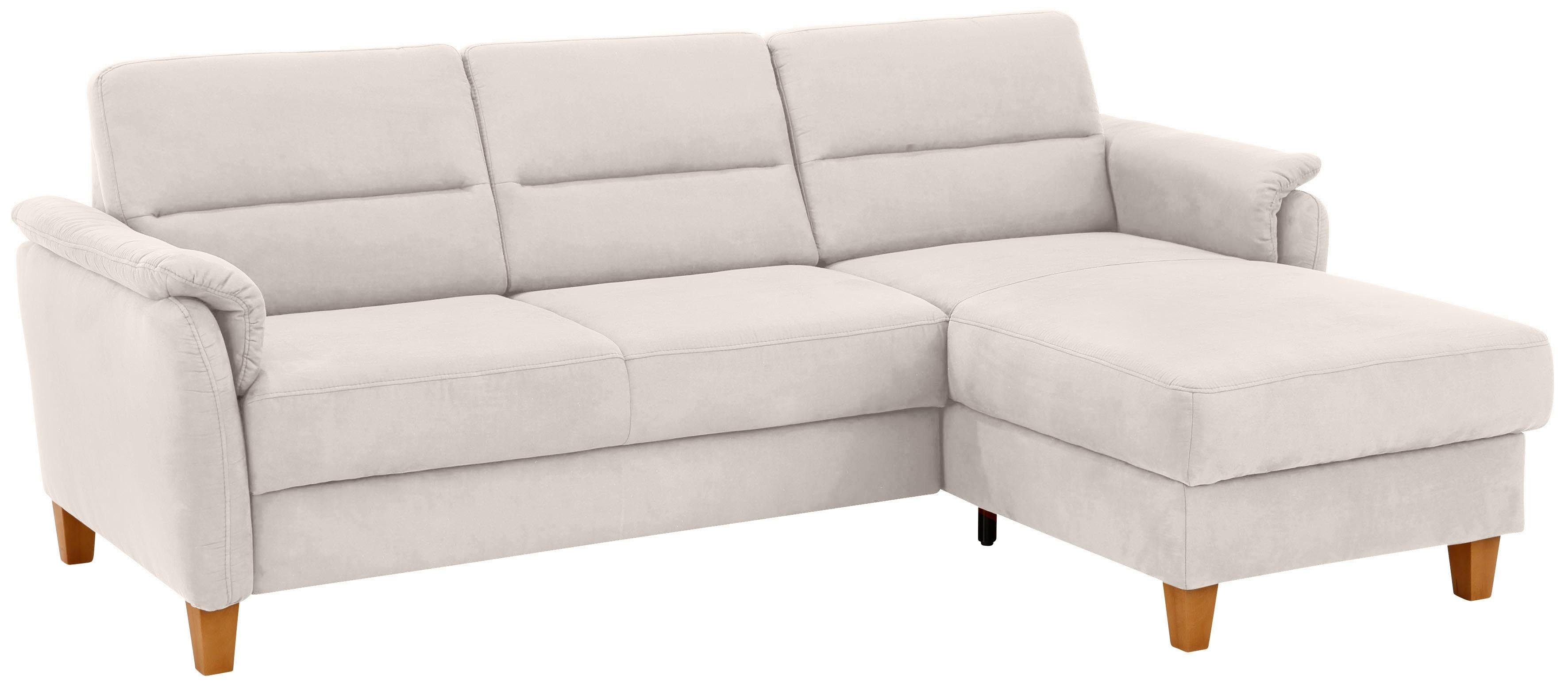 Home affaire Ecksofa Palmera L-Form, B: 244 cm - OTTO. Verlässliche Qualität., optional Schlaffunktion & Bettkasten, Federkern