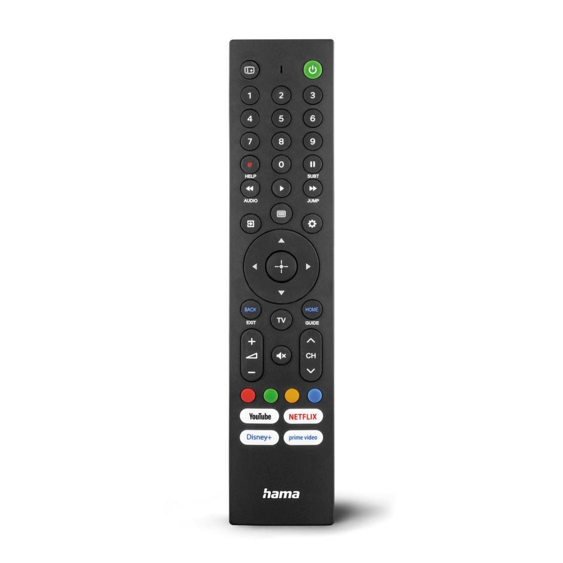 Universal-Fernbedienung für Sony TVs, IR, lernfähig, mit 4 App-Tasten Universal-Fernbedienung