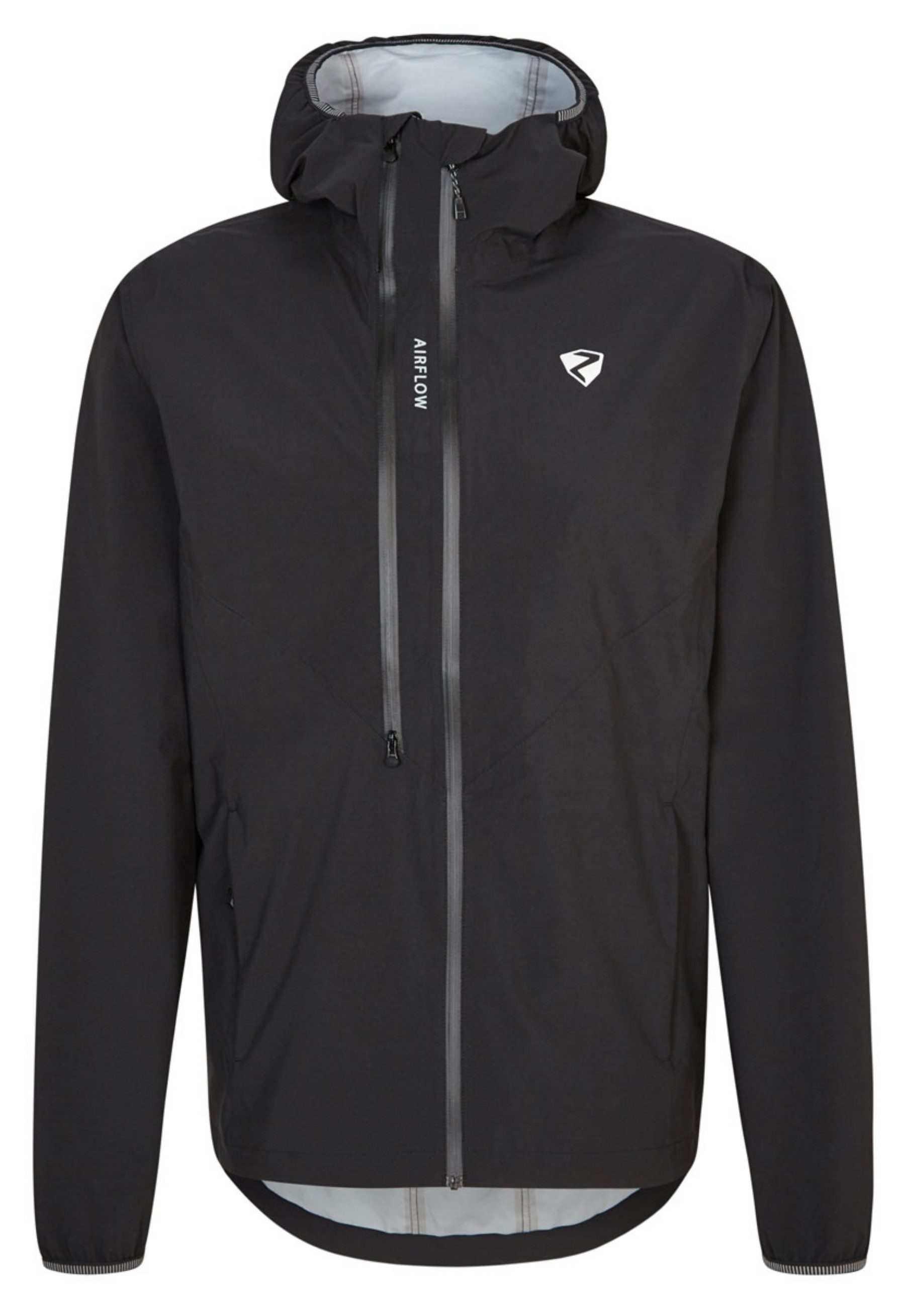 Ziener Regenjacke Jacke NARON man Kapuzenjacke (1-St)