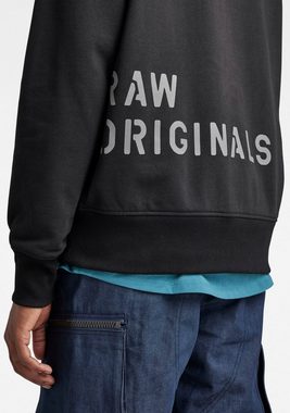 G-Star RAW Sweatshirt Sweatshirt Multigraphic oversize