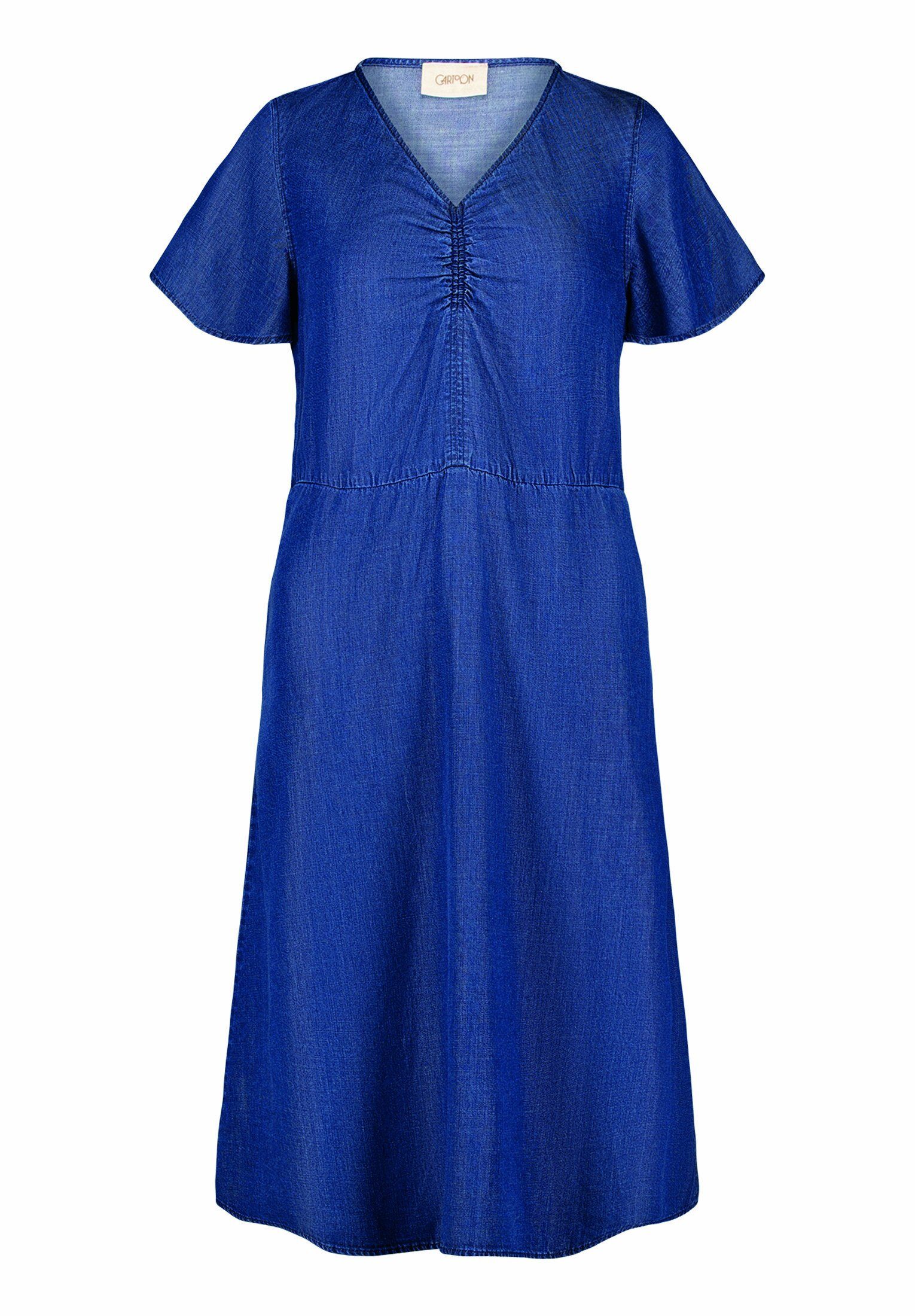 Cartoon Druckkleid Damen mit Flügelärmeln