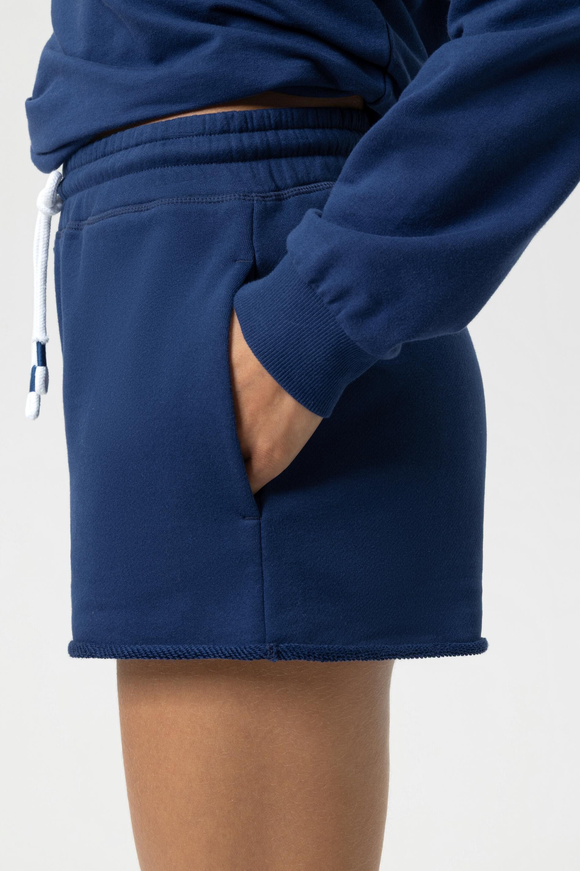 Mey Schlafhose Serie Mellow Cotton Uni (1-tlg) Cozy Shorts, French Terry-Sweat, mit Kordel
