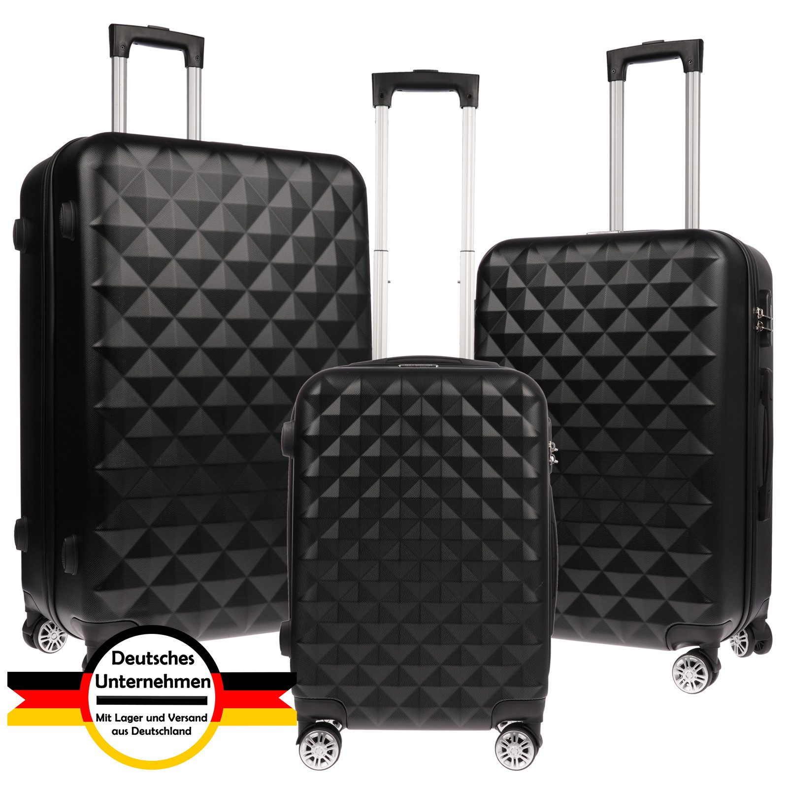 Kofferset Koffer 3er Set Kofferset Hartschalenkoffer Koffer Set Handgepäck