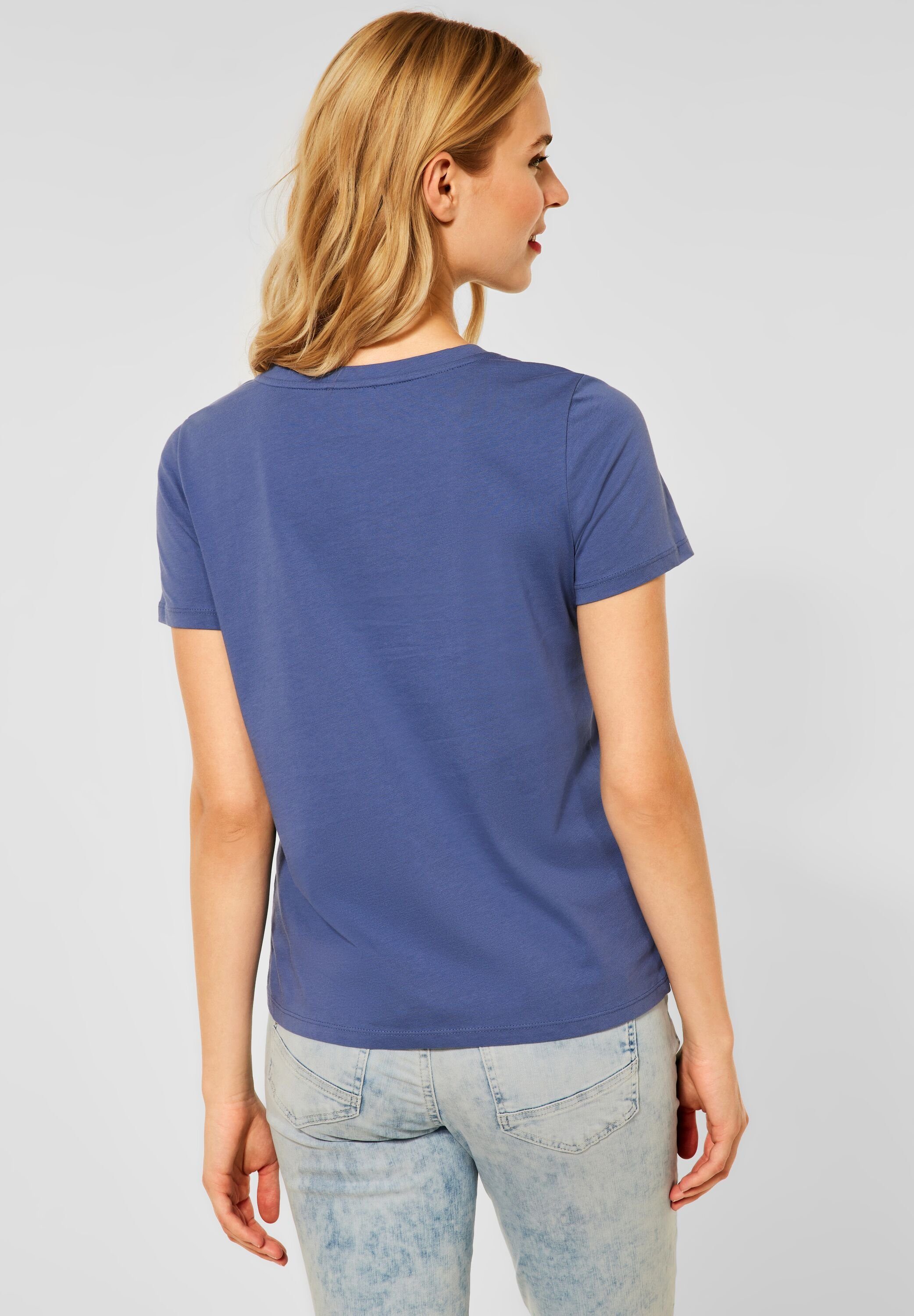 ONE STREET lake blue T-Shirt