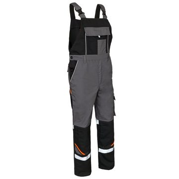 Artmas Arbeitslatzhose Arbeitslatzhose Berufshose Cargohose Warnhose Latzhose Reflektierend