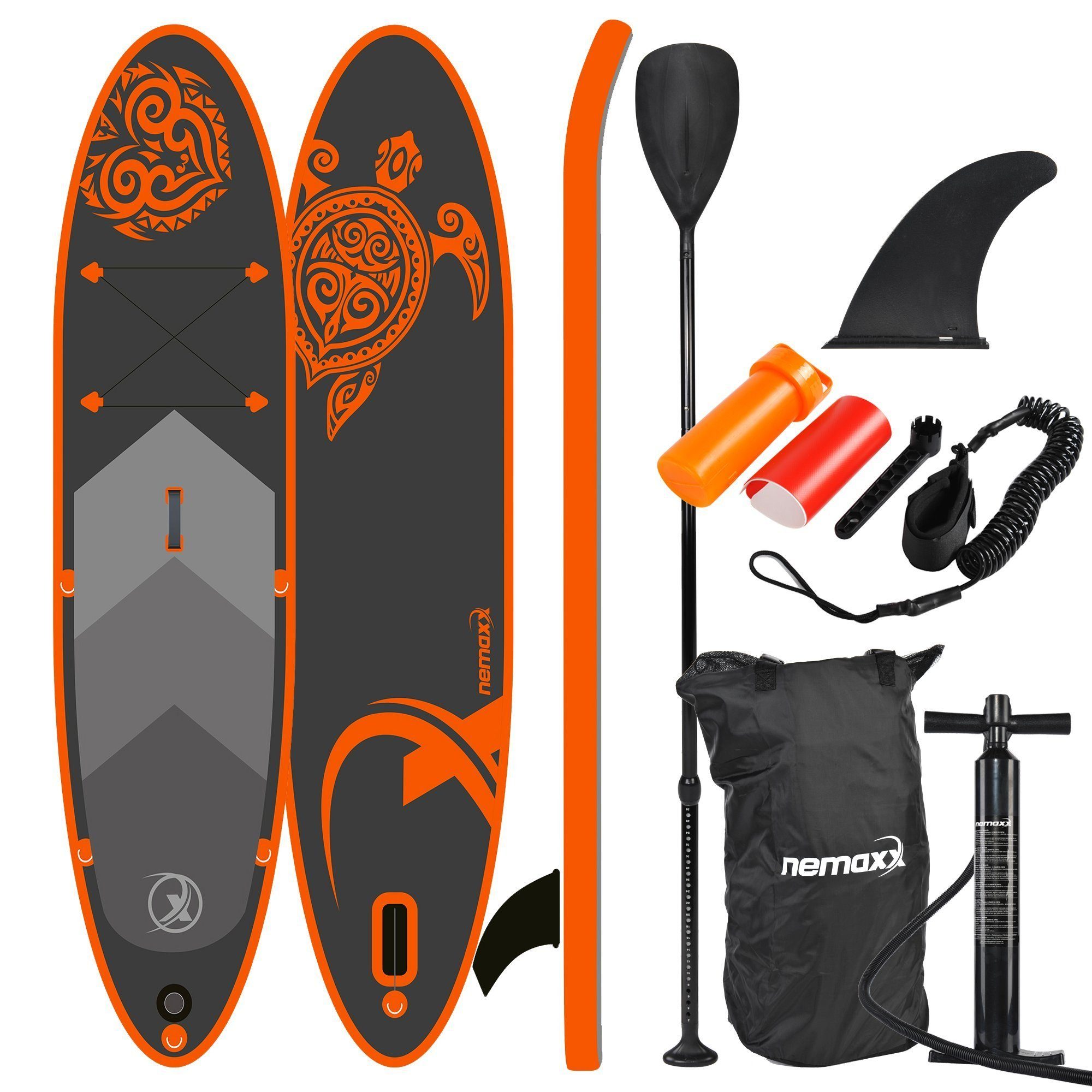 NEMAXX PB 300 SUP-Paddel, (Set), Allrounder, Standfest, Langlebig