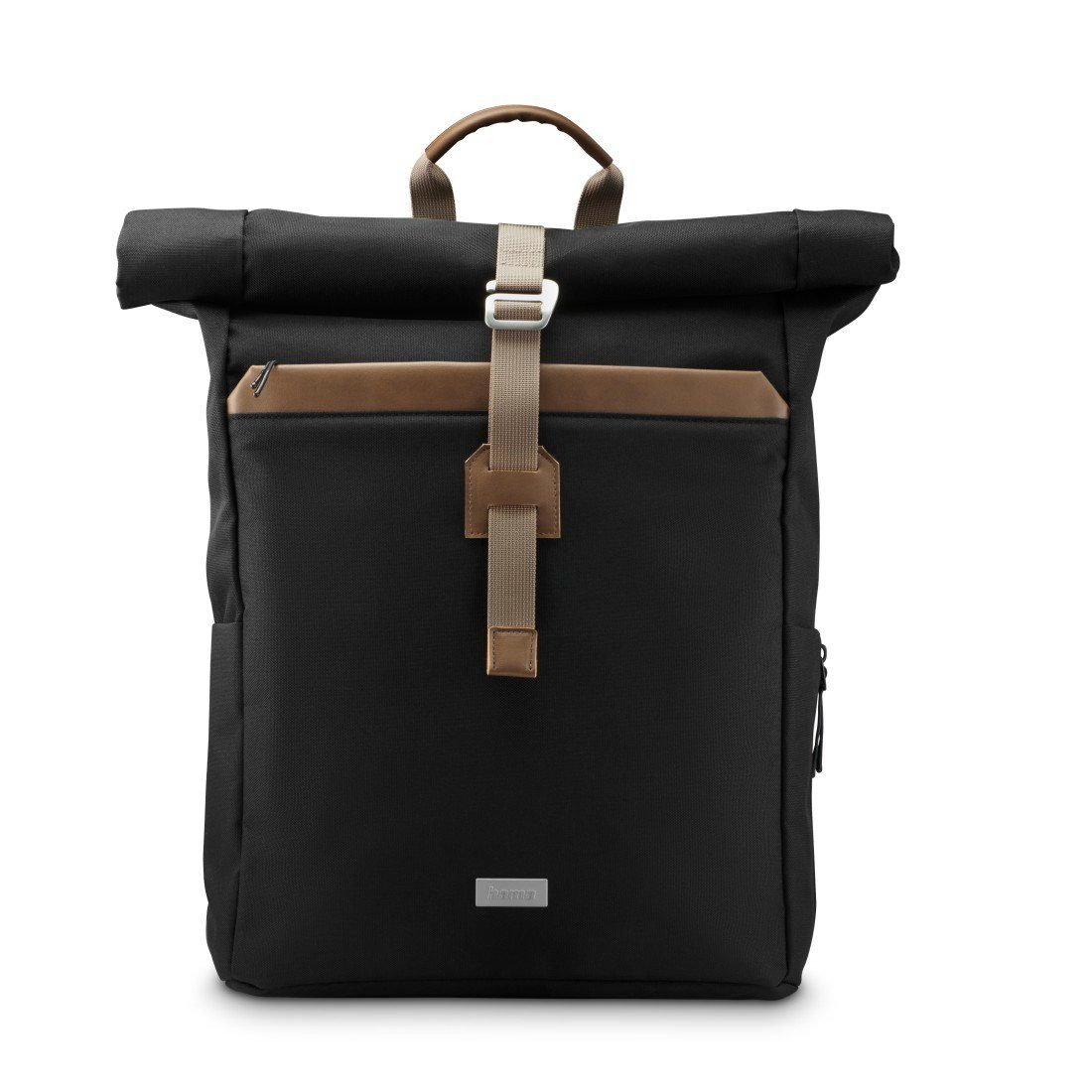 Hama Notebook-Rucksack Laptop Rucksack mit 16,2 Zoll Laptopfach und 12,9 Zoll Tabletfach, Rolltop,bis 41 cm (16.2)