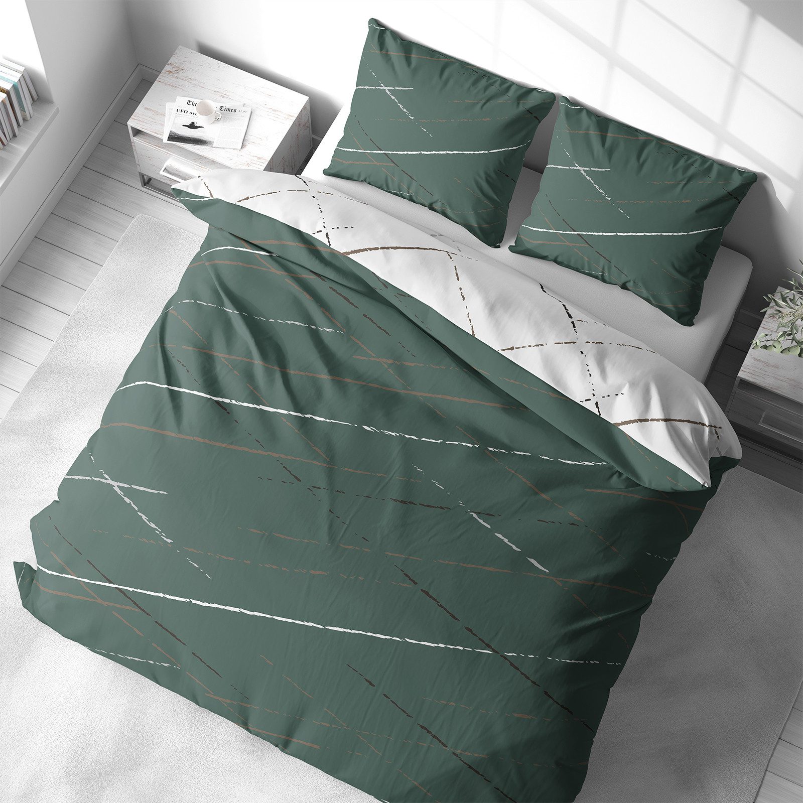 Visaggio Bettwäsche Hochwertige Polycotton Bettbezug in günstig online kaufen