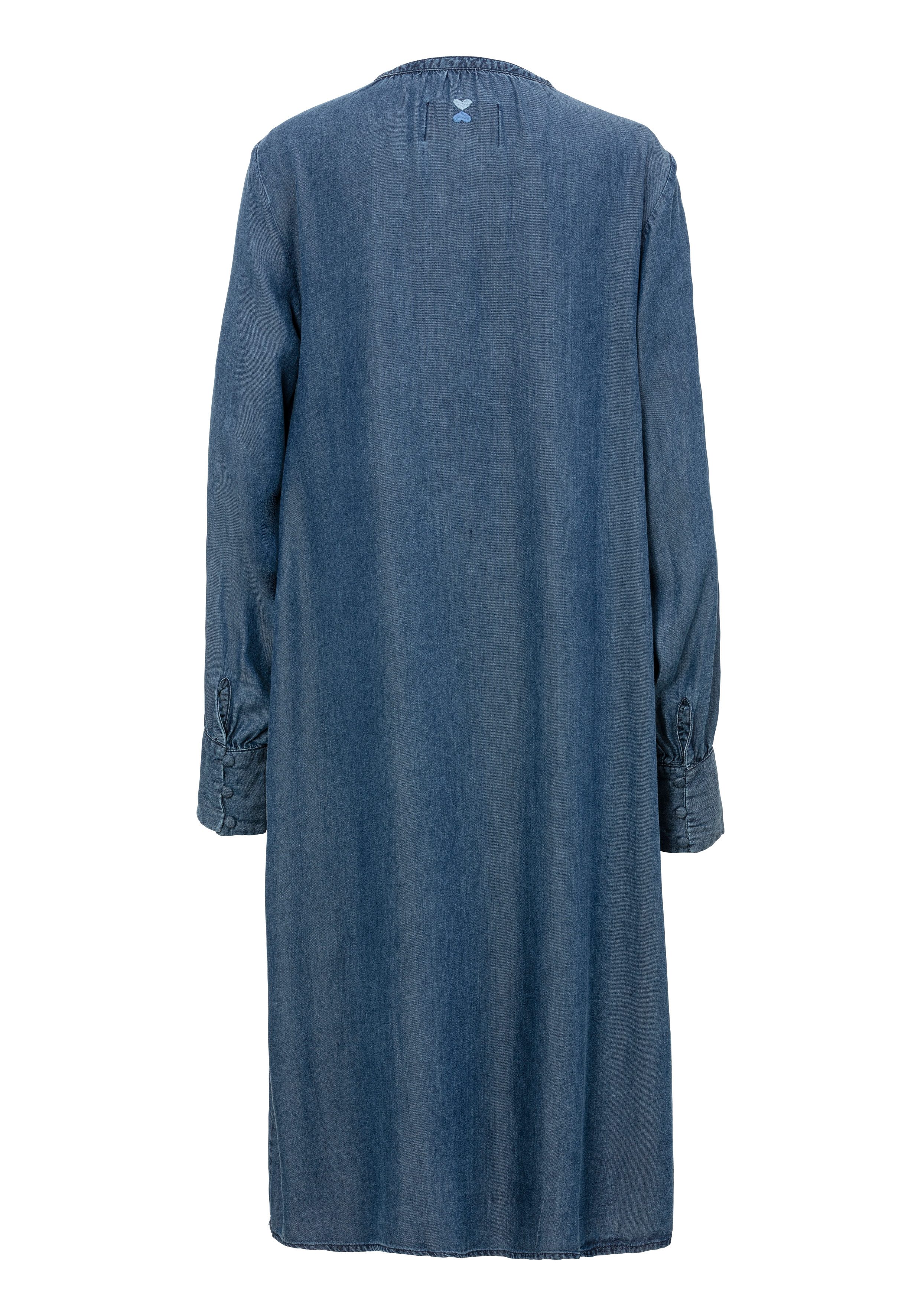 Lieblingsstück Jeanskleid ErindaL mit kleinem Knopf am Ausschnitt günstig online kaufen