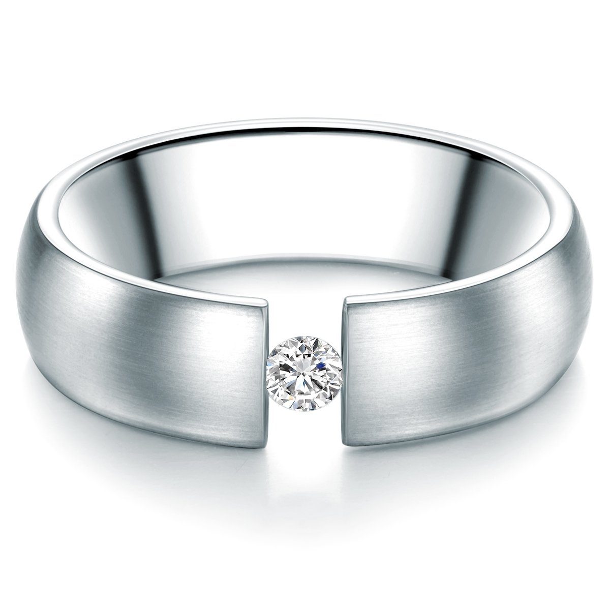 Trilani Fingerring silber, aus Edelstahl günstig online kaufen