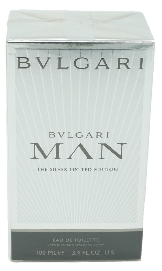 BVLGARI Eau de Toilette Bvlgari Man The Silver Limited Edition Eau de Toilette 100 ml