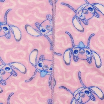 Sarcia.eu Schlafanzug Angel und Stitch Disney - Kinder Einteiler mit Kapuze, 3-4 Jahre