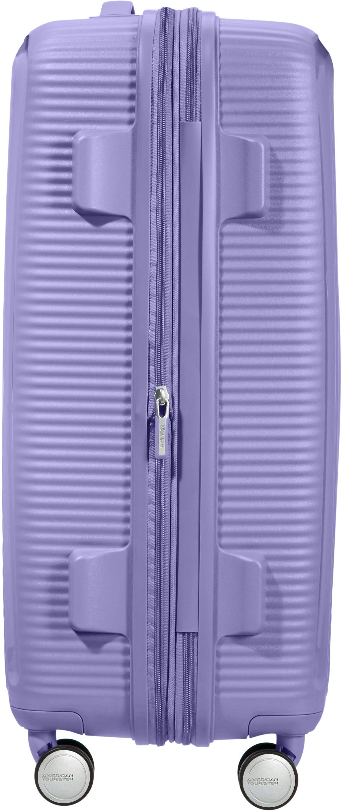 Soundbox, cm, Hartschalen-Trolley mit 67 Tourister® American Rollen, 4 Volumenerweiterung Lavender