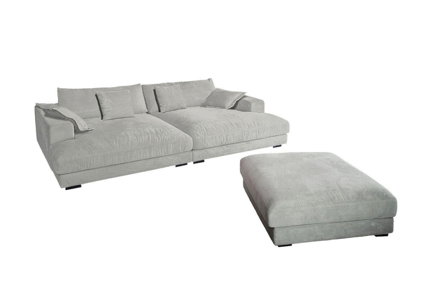 KAWOLA Big-Sofa MADELINE Großes Cordsofa - Entspannung pur - Wohnzimmer Cou günstig online kaufen