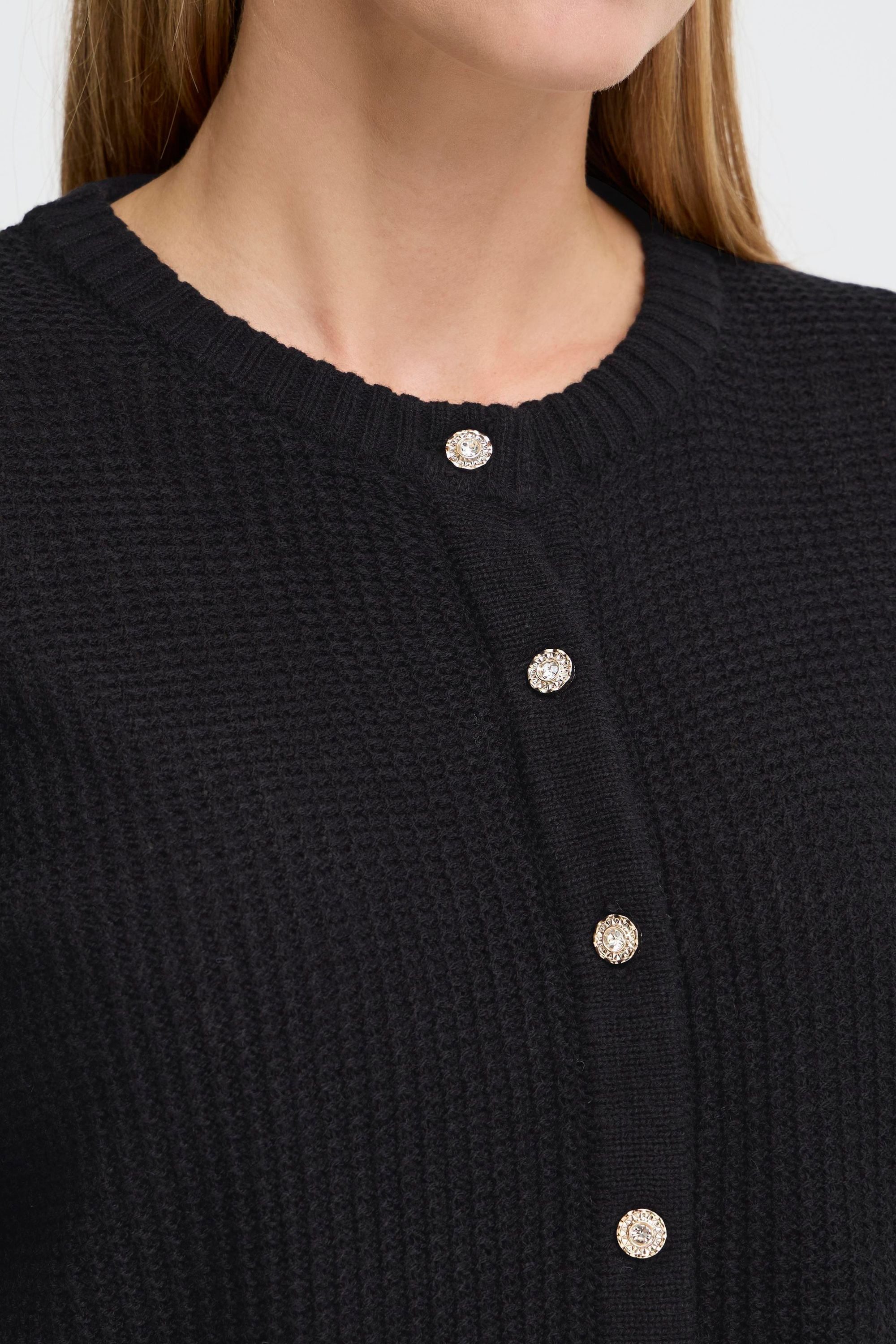 OXMO Strickjacke OXMoma Basic Strick-Cardigan