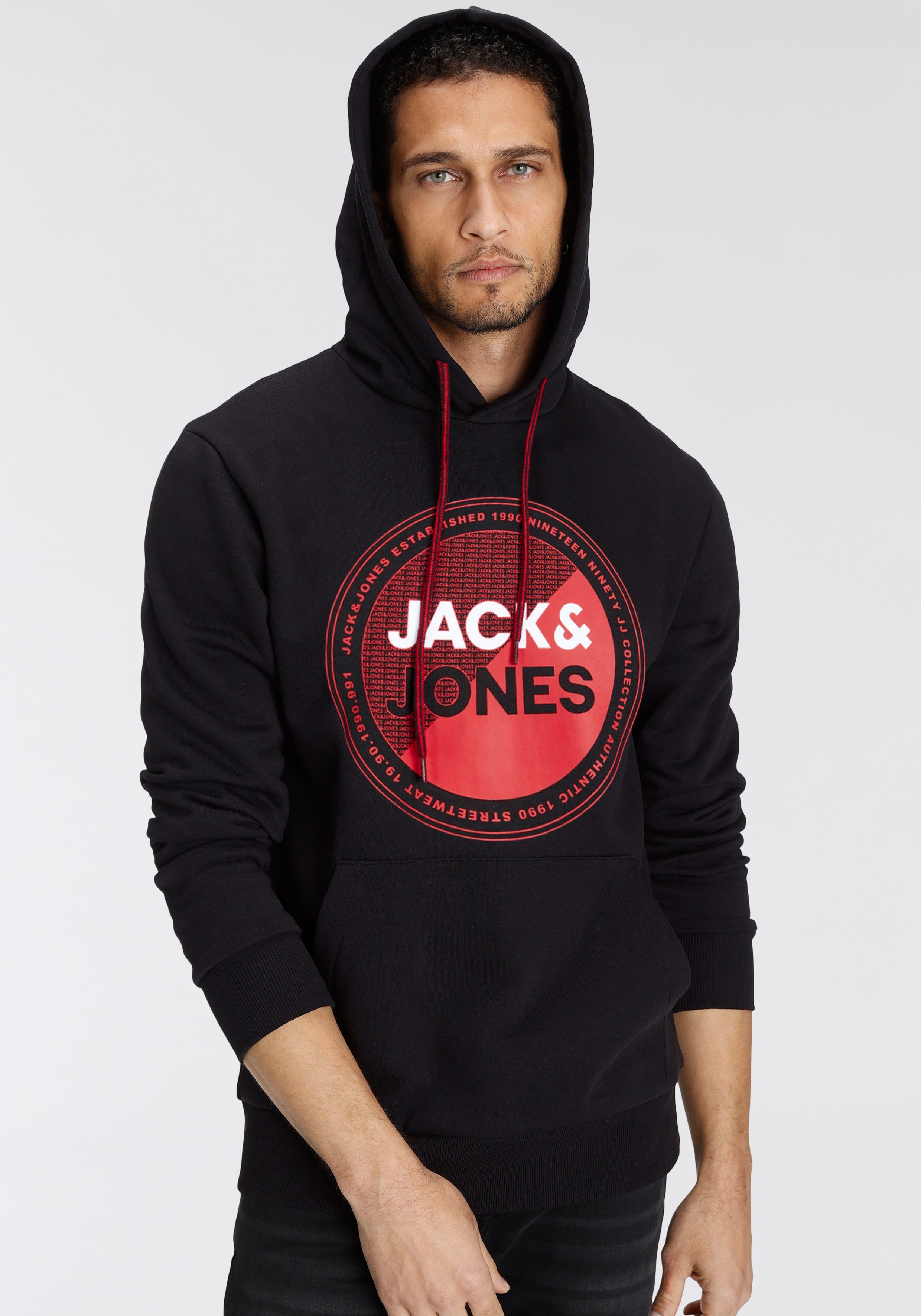 Jack & Jones Kapuzensweatshirt JJLOYD SWEAT HOOD