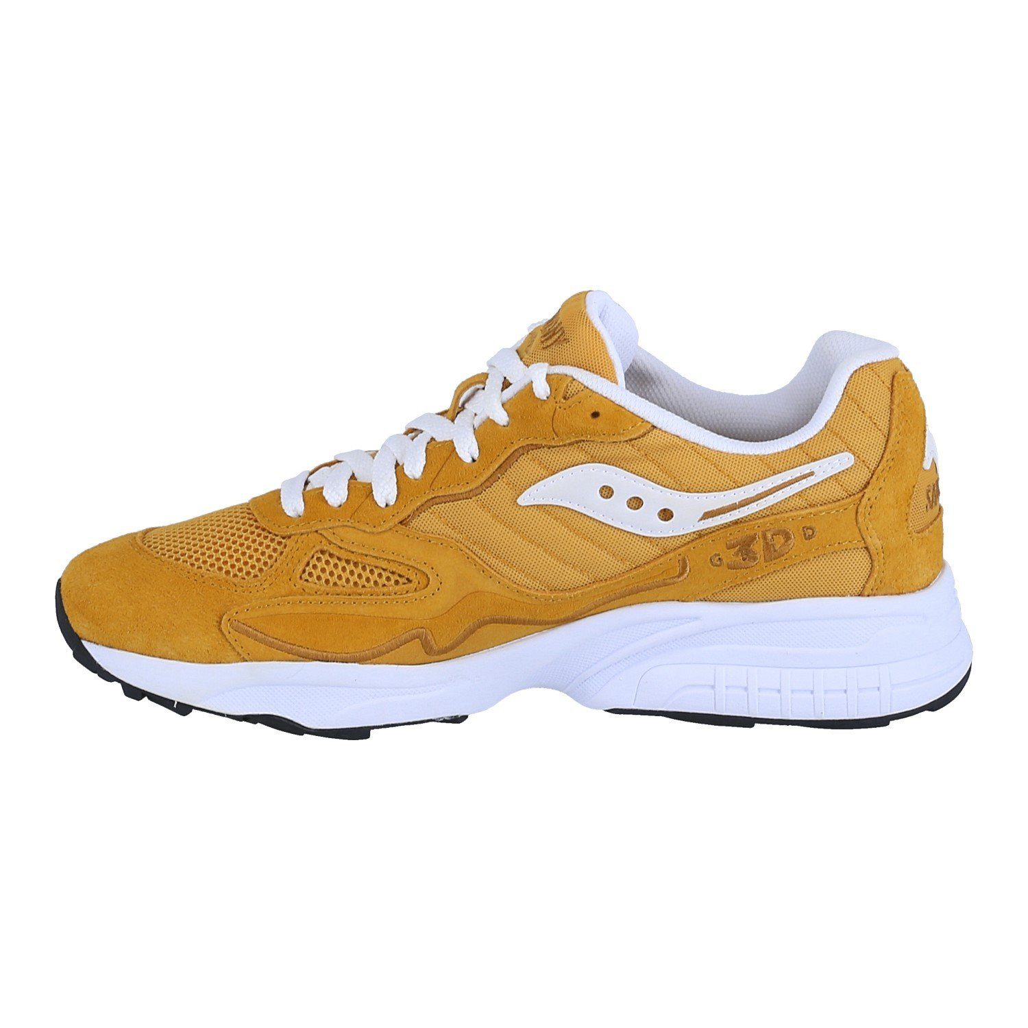 Saucony 3D Grid Hurricane mustardgelb/beige Herren Sneaker – Bild 5 von 5