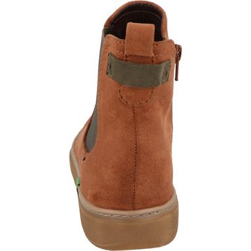 Jana Damen Schuhe Vegane Chelsea Boots Stiefel 8-25480-377 Cognac/Khaki Chelseaboots