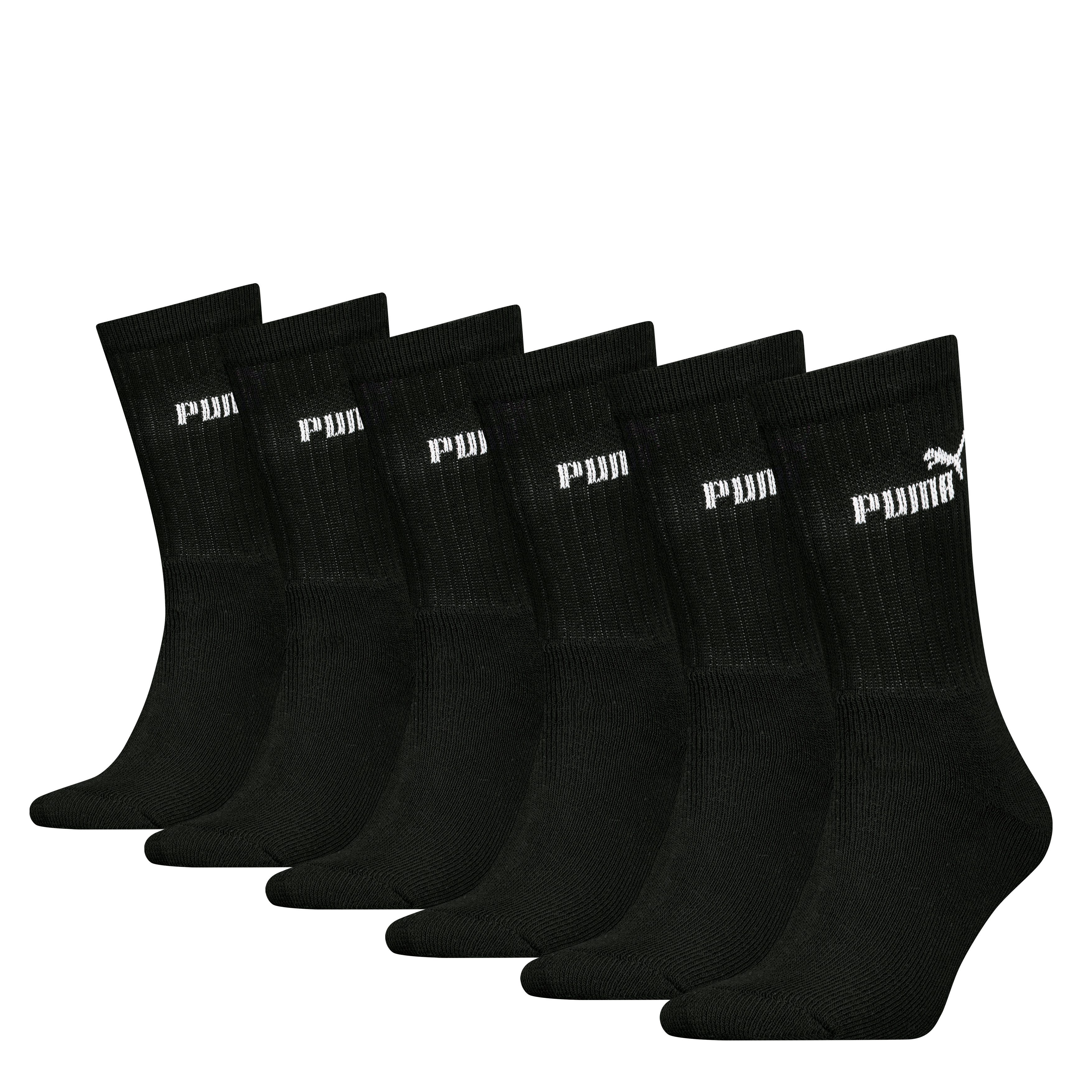 Sportsocken PUMA Herren Sportsocken Crew Sport Elements 6P