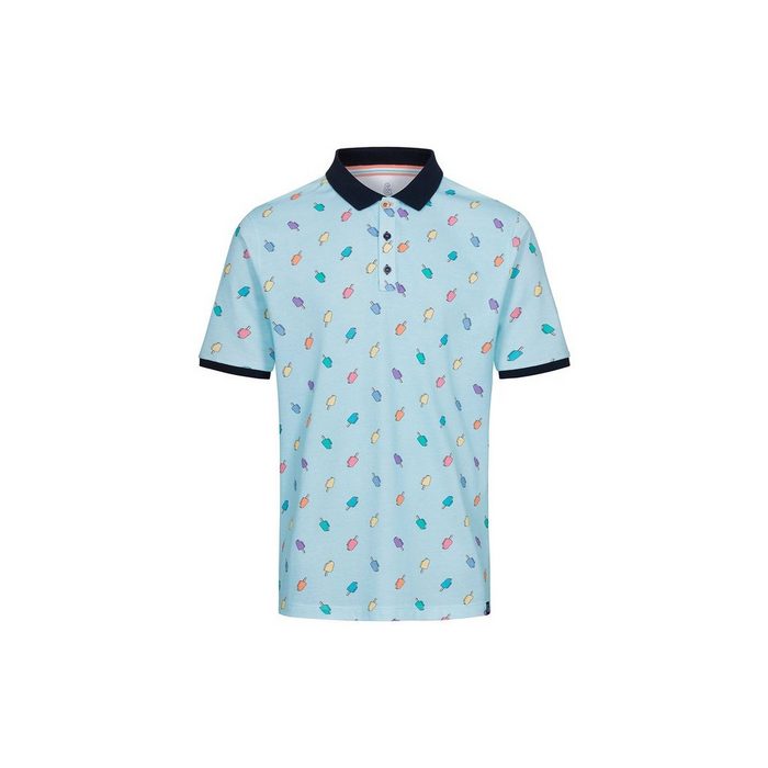 colours & sons Poloshirt creme regular (1-tlg)