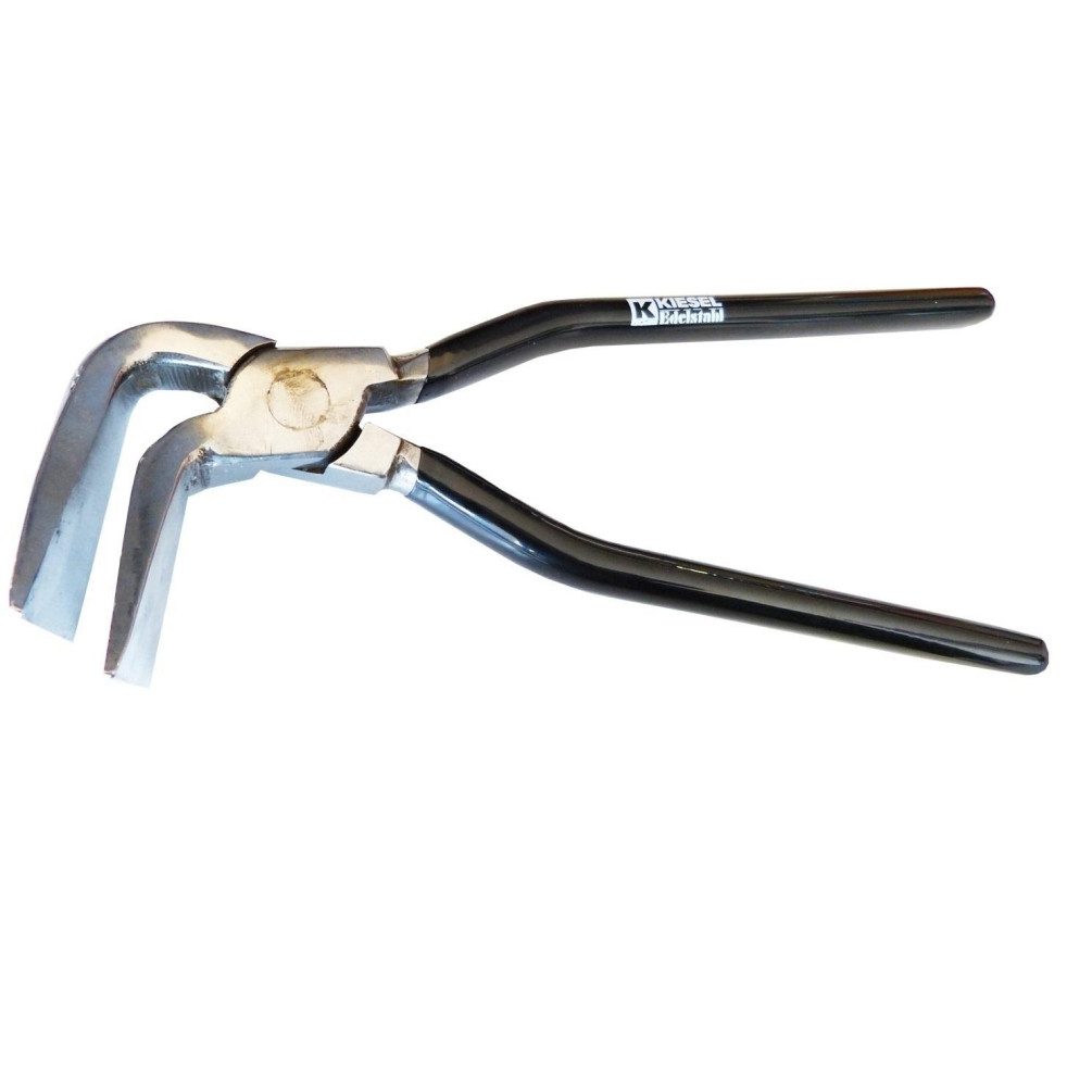 Kiesel Werkzeuge Flachzange VA Falzzange 90 Grad 280 mm lang, 60 mm breit