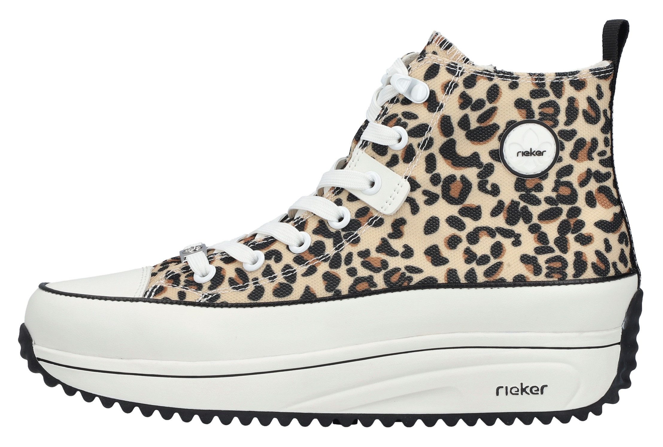 Rieker Plateausneaker High Top-Sneaker, Schnürboots in bequemer Form