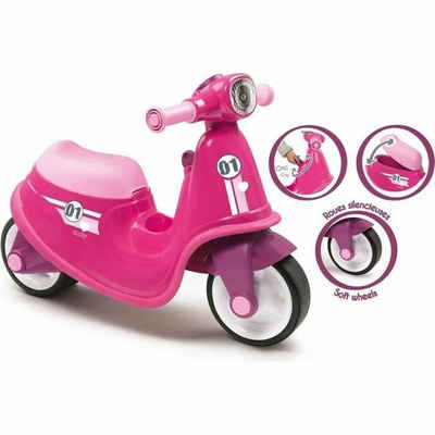 Smoby Laufrad Laufrad Kinderfahrrad Smoby Pink Kids Scooter Motorrad Ohne Pedale