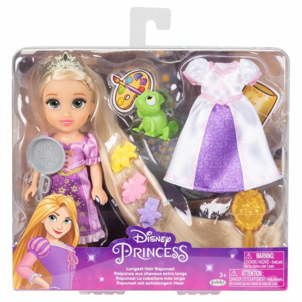 Jakks Pacific Babypuppe Disney Rapunzel Puppe 15cm