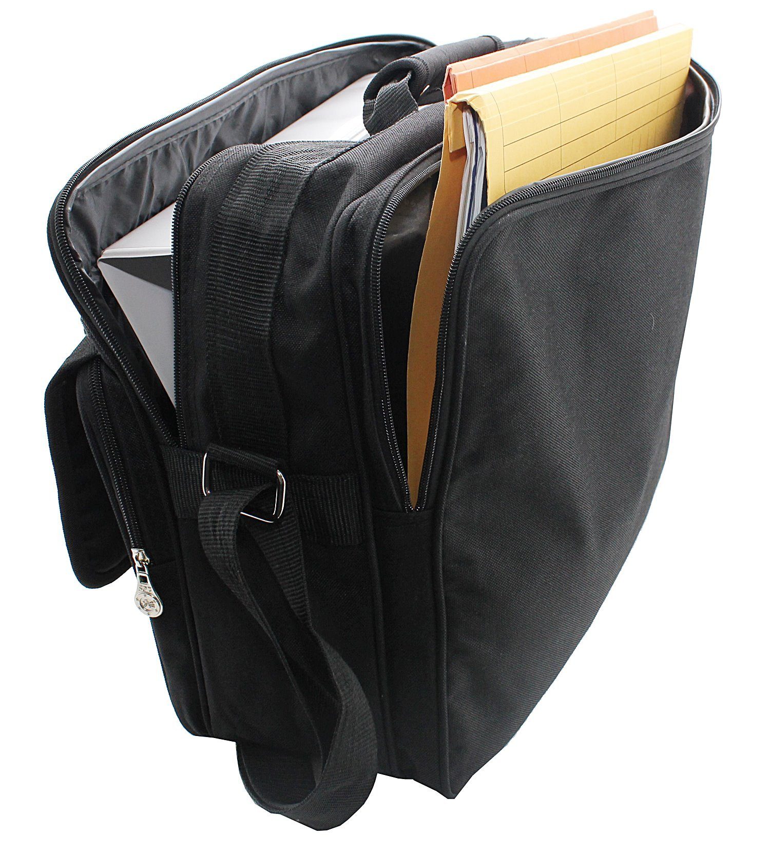 SHG Messenger Bag Umhängetasche Schultertasche Citybag Flugbegleiter Arbeit günstig online kaufen