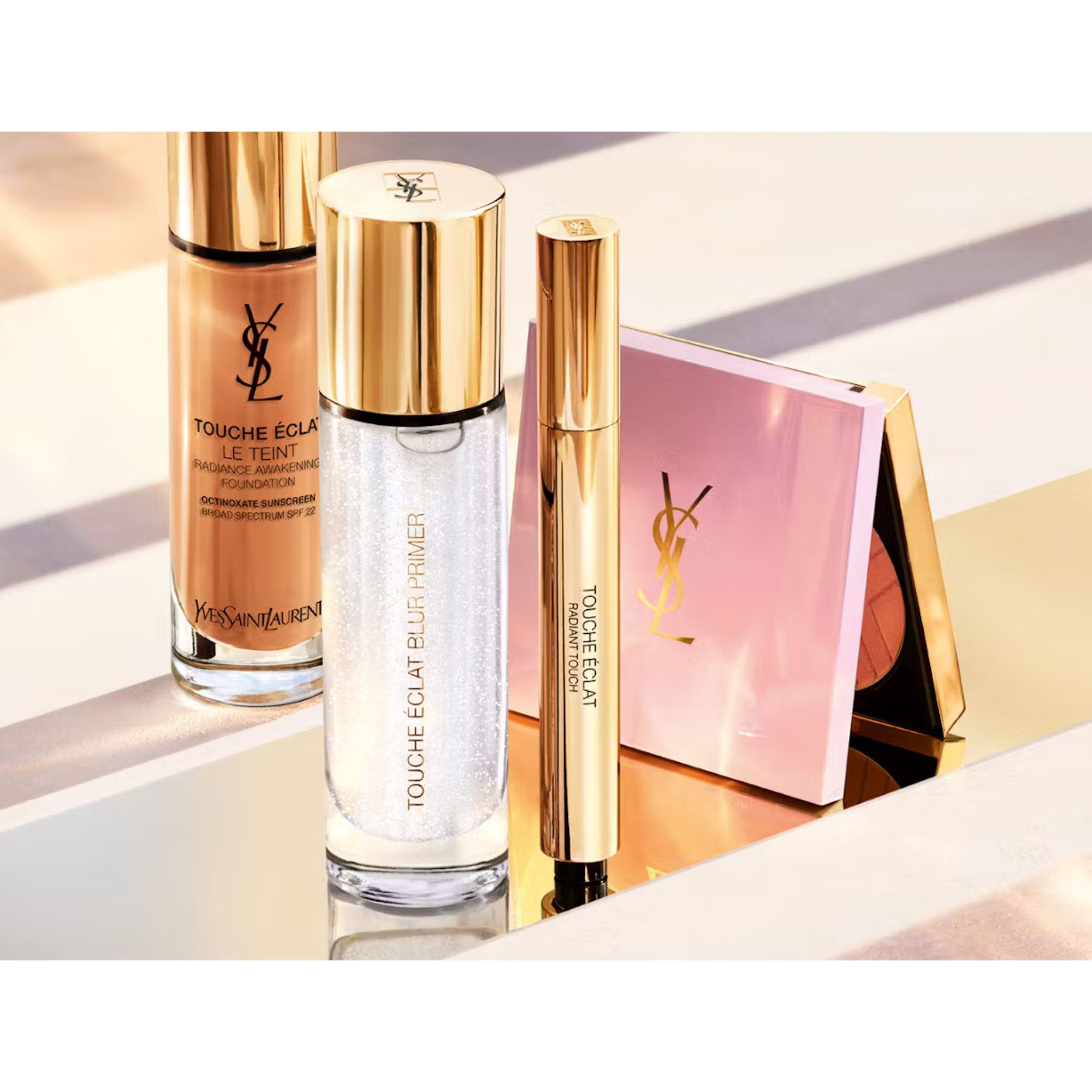 YVES SAINT LAURENT Primer Touche Éclat Blur Primer, silver