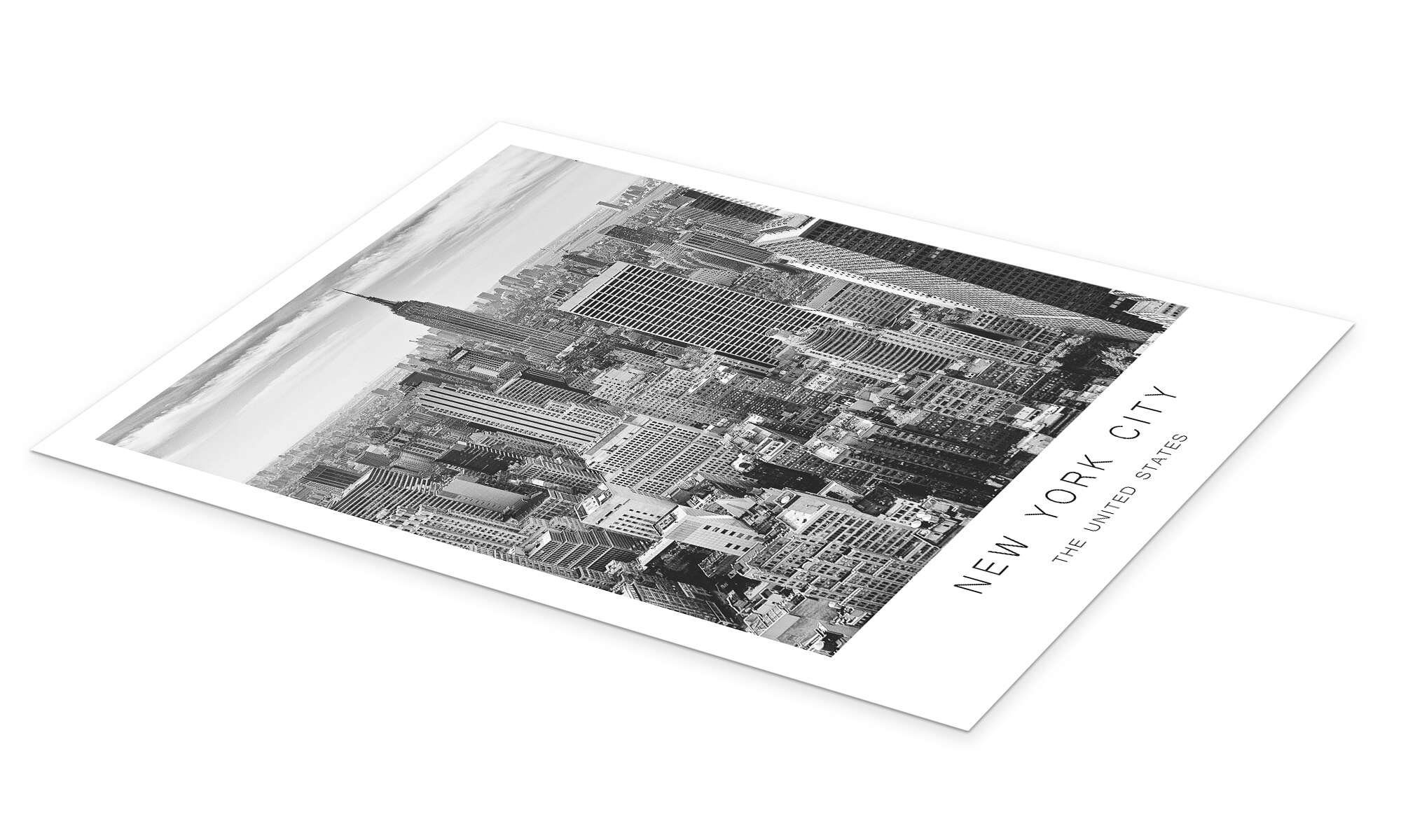 Posterlounge Wandbild New York City, Art günstig online kaufen