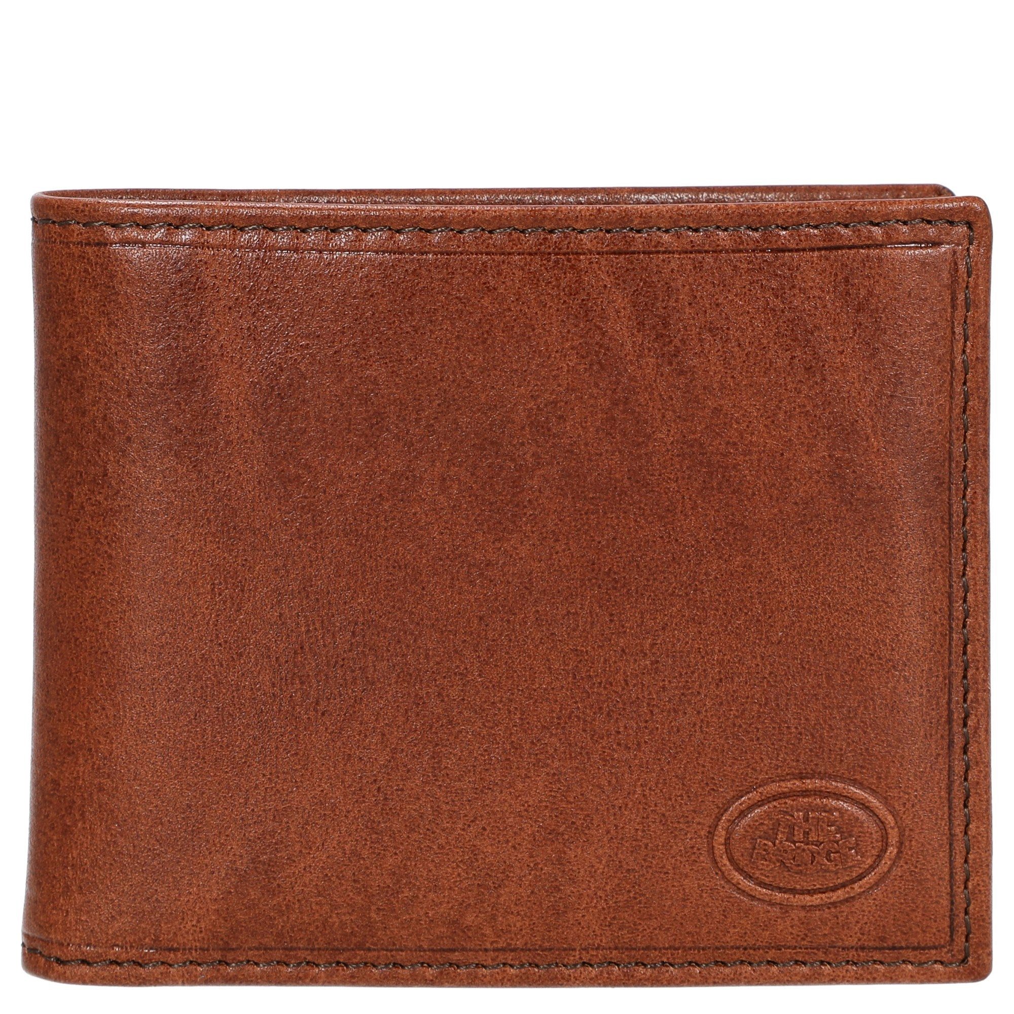 THE BRIDGE Geldbörse Vespucci - Herrengeldbörse 4cc Leder 10.5 cm (marrone)