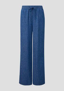 s.Oliver Stoffhose Relaxed: Twillhose mit Wide leg