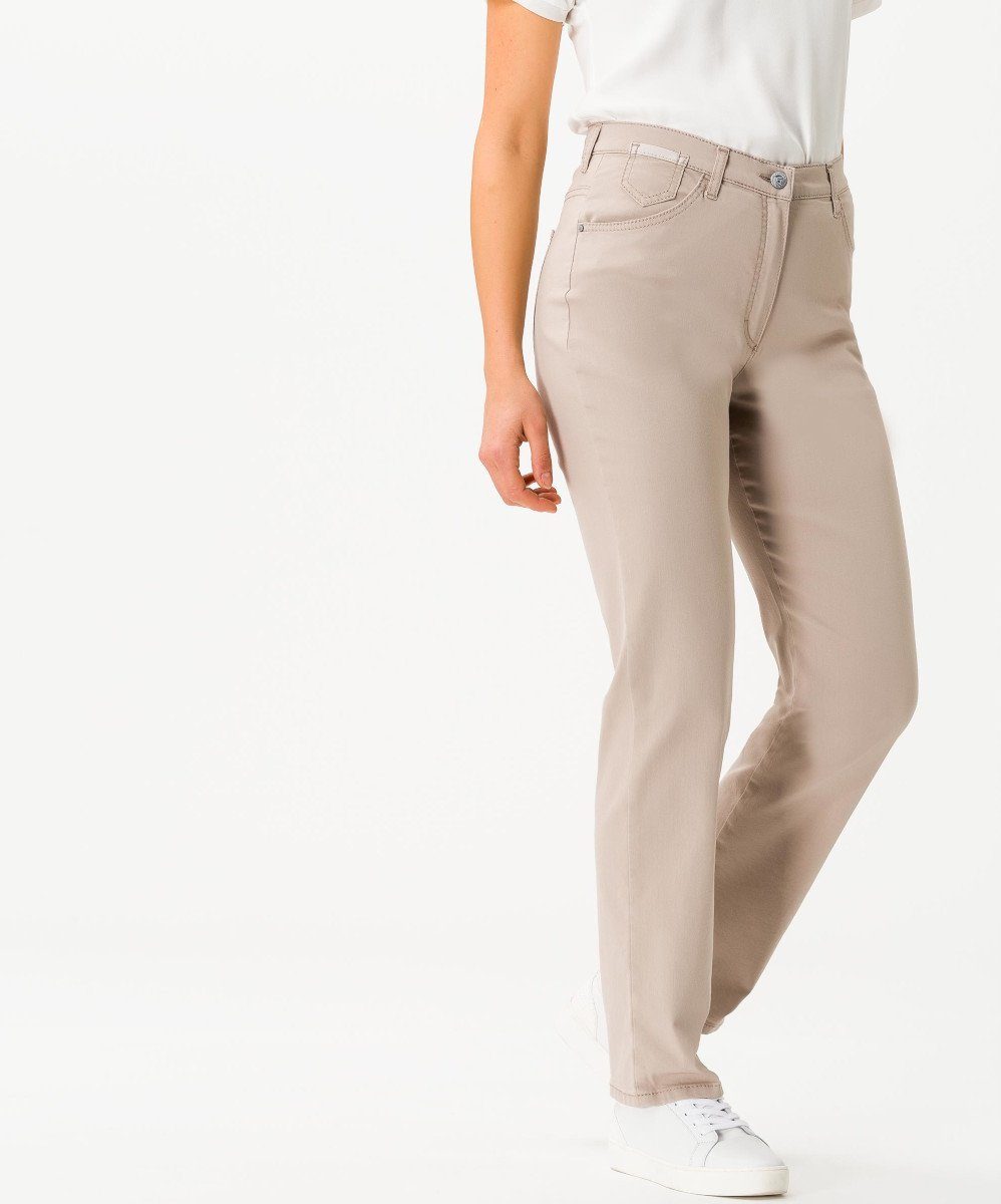 RAPHAELA by (55) light Corry Fay COMFORT Plus FIT BRAX Comfort 5-Pocket-Jeans taupe